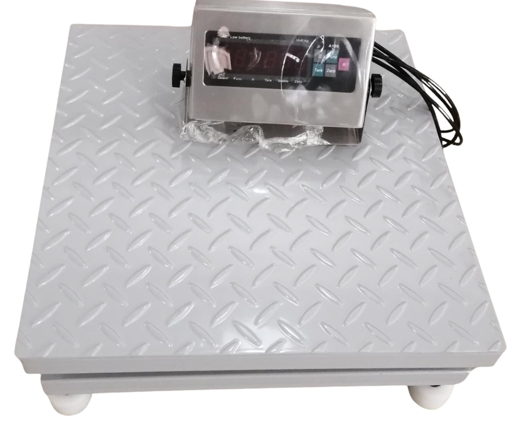 Bascula de plataforma de 60 x 60 de 300Kg