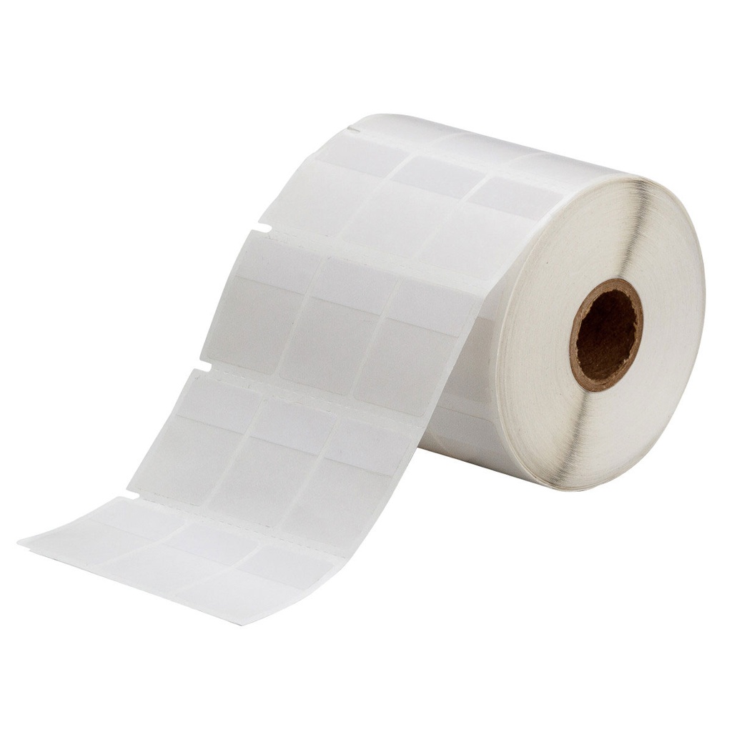 Etiqueta de poliestileno de cono grande 11 cm x 4 cm
