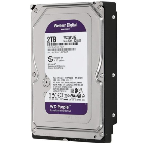 [DDWD2TBVV] Disco duro Western Digital Purple 2TB de 3.5" de 5400 RPM